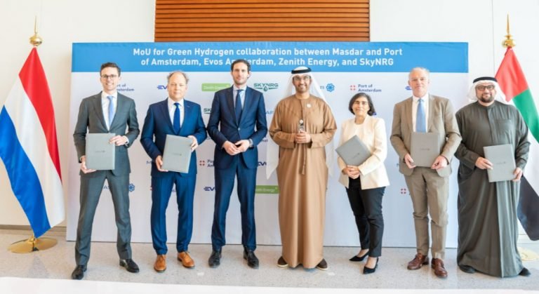 Masdar MoU with port of amsterdam