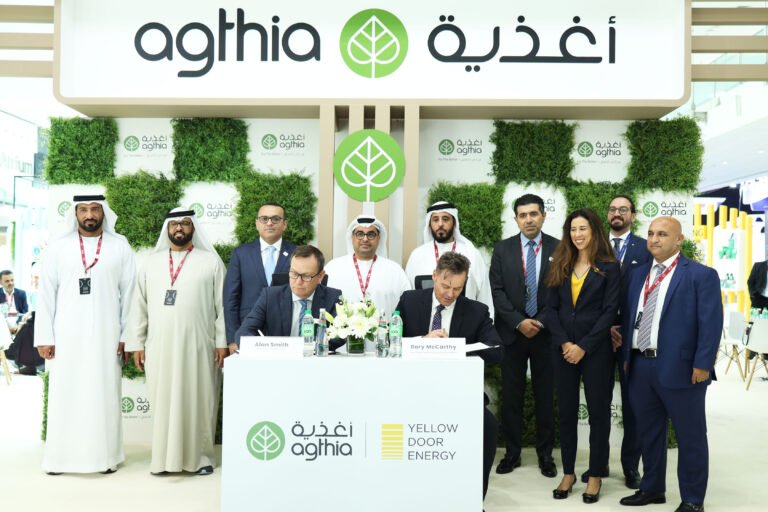 Agthia Group Signs Pact With Yellow Door Energy for Solar Energy Projects